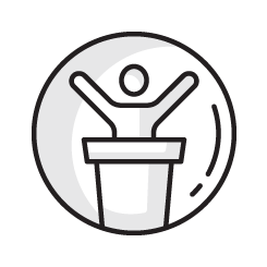 I Want to Run For Office Icon